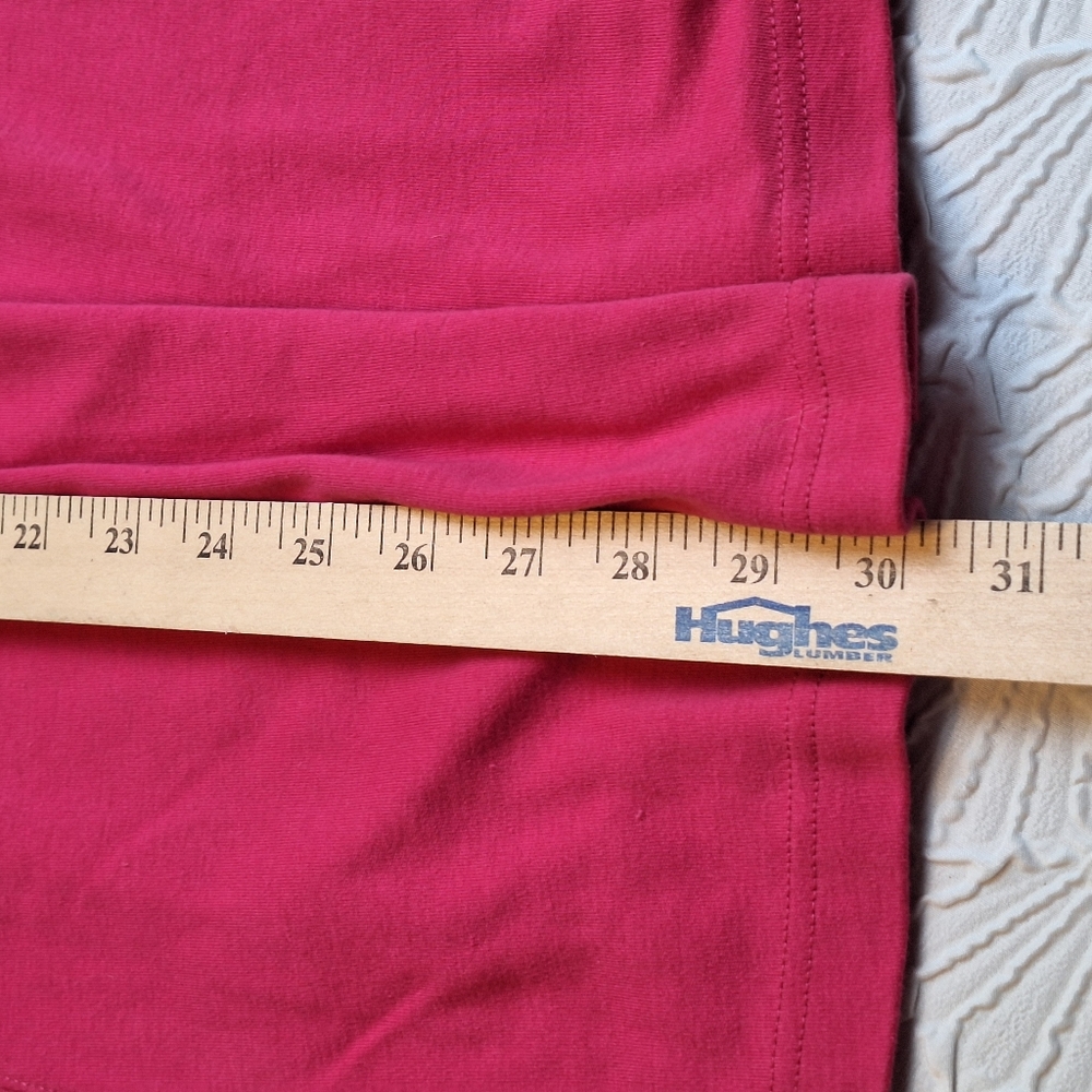 Vintage The Villager Got Pink Cotton Blend Pull On Skirt,  Size L - Picture 5 of 5